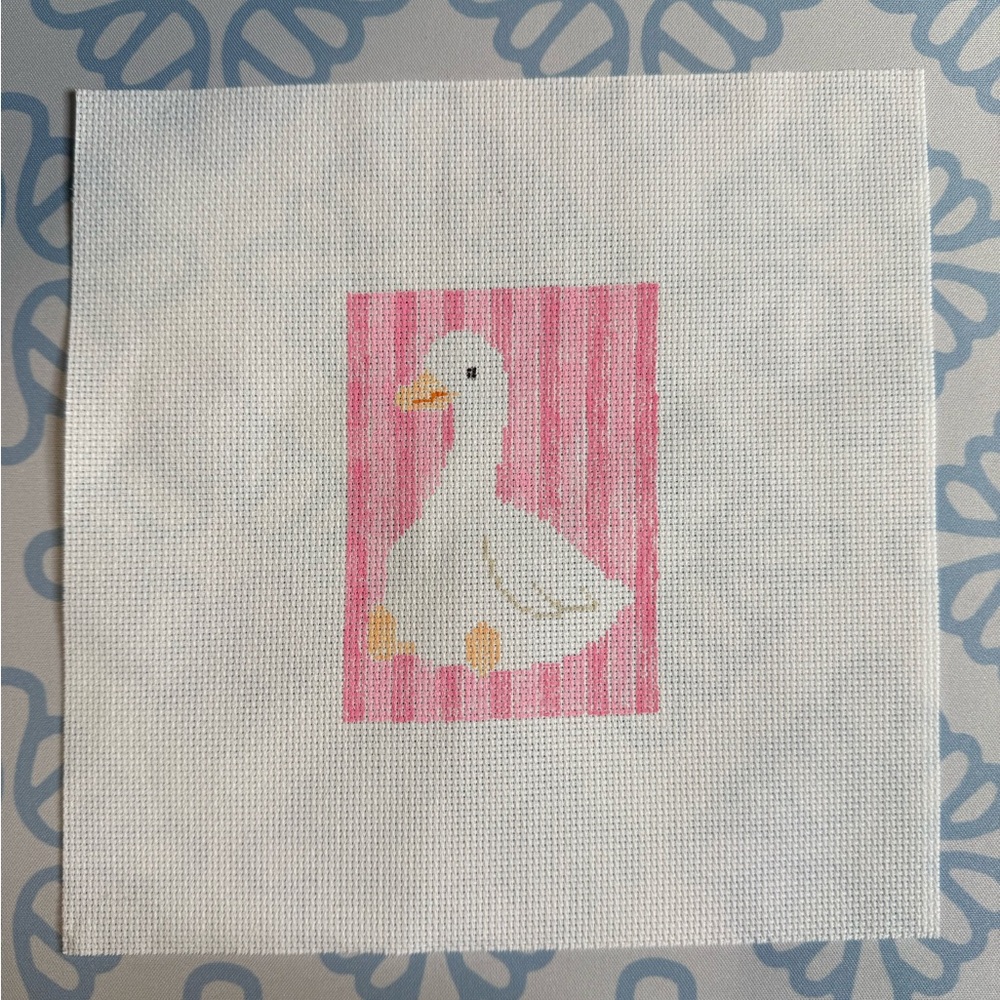 Needlepoint Canvas - Goose (18 ct)